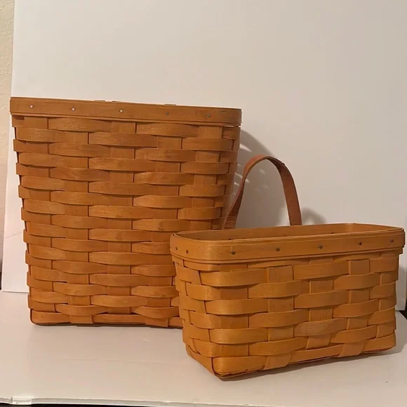 Longaberger | Accents | Two Longaberger Baskets | Poshmark